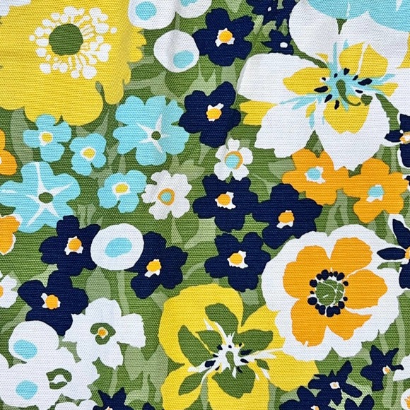 10 M NWT Identity Strapless Garden Party Floral Print Midi Yellow Pencil Dress - Picture 5 of 8